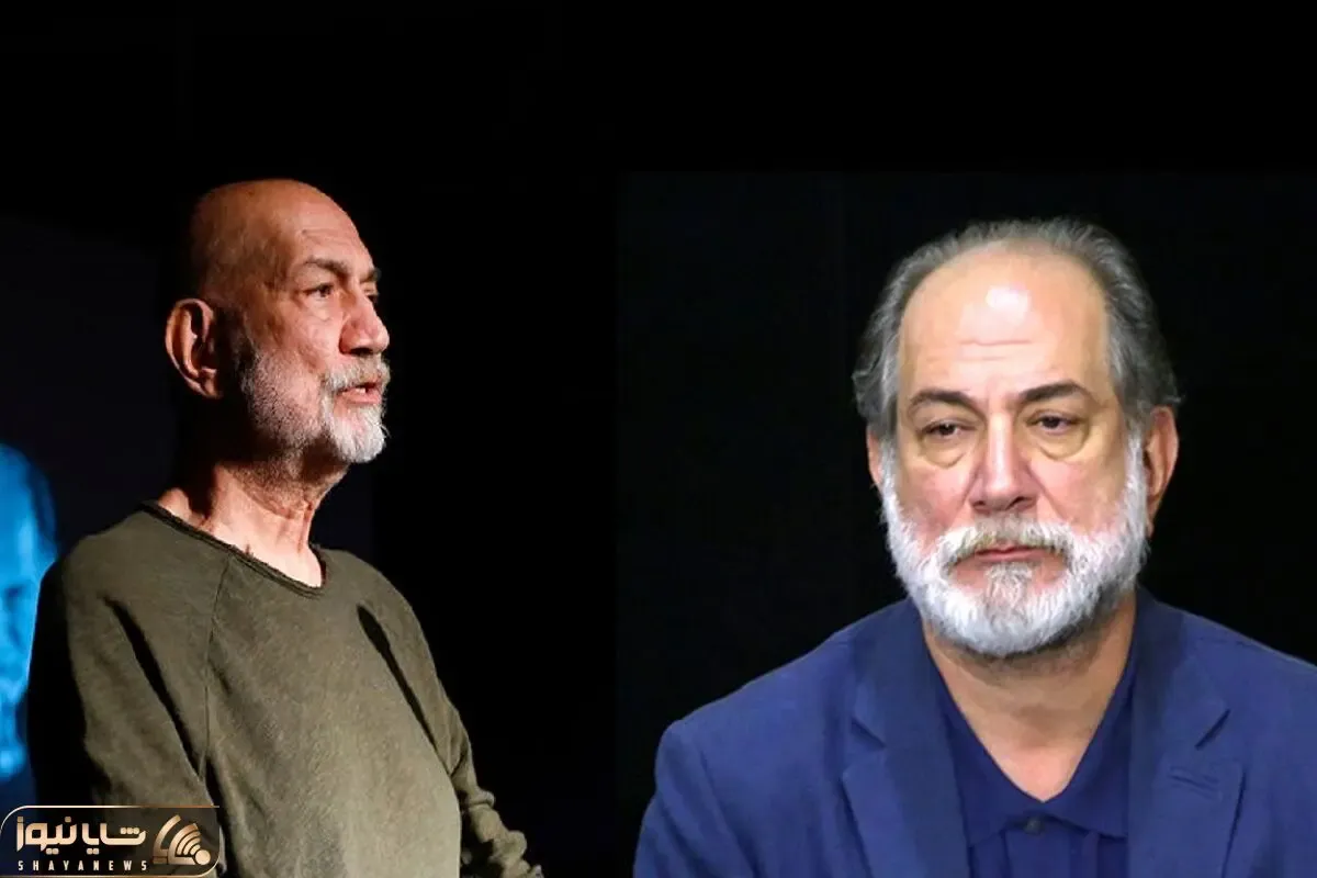 تصویر مهدی پاکدل و رعنا آزادی‌ ور شانه به شانه هم در مراسم آتیلا پسیانی