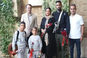 (عکس) واکنش جالب همسر لوکادیا در فضای مجازی؛ باهم مهربان باشیم!
