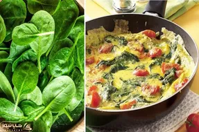 طرز تهیه املت اسفناج و پپرونی / یه شام بی نظیر که سه سوته آماده میشه