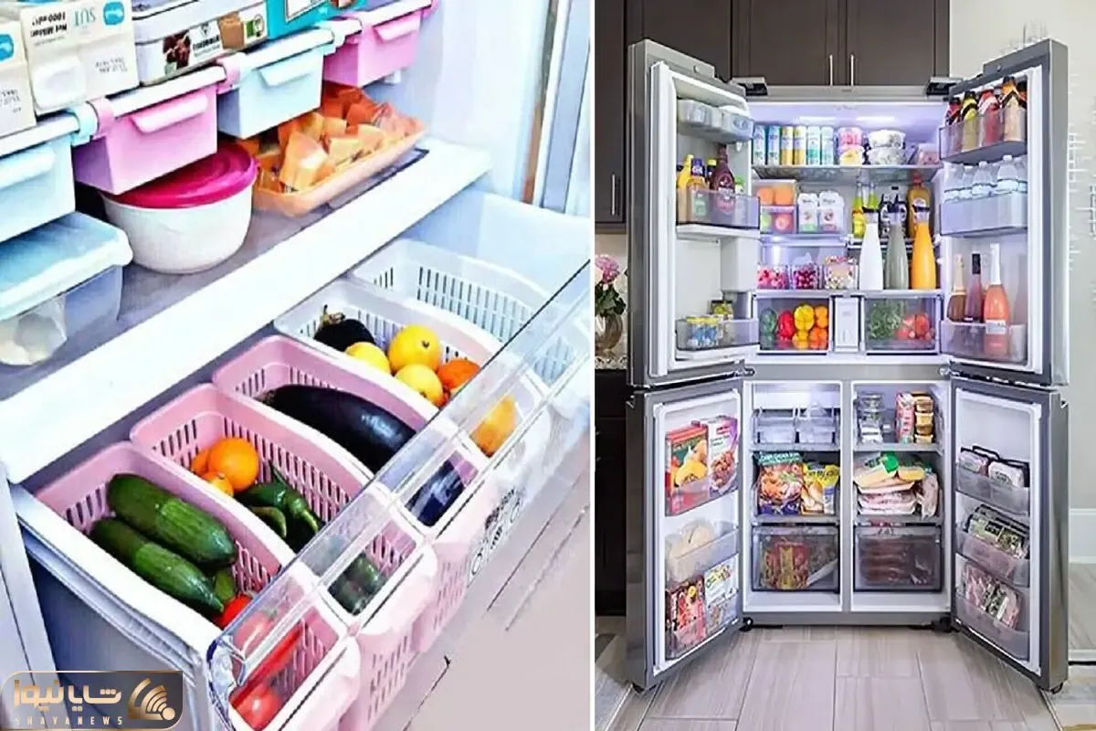 چیدمان هوشمندانه داخل یخچال و فریزر؛ از اشتباهات رایج تا اصول نظم دهی و افزایش فضا