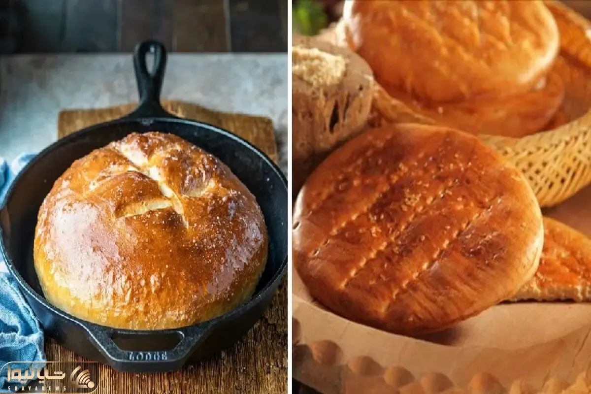 طرز تهیه نون شیرمال بدون فر / خیلی راحت یه نون خونگی خوشمزه درست کن