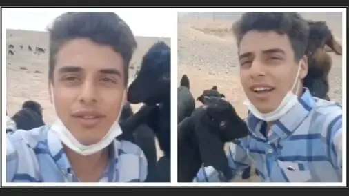 (ویدئو) ترانه برف پیری با آواز بسیار زیبای سروش رضایی جوان چوپان