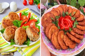 طرز تهیه کتلت بدون گوشت با سس مخصوص / یه طعم بی نظیر و خاص که سر حالت میاره
