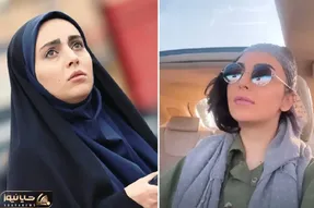 مهشید جوادی دختر ساده بچه مهندس با بلاچاو تو فازه حسابی رو اَبراس؛ شلوارش نافرم تروره!