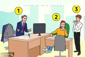 بازی فکری؛ اگه اگه مروارید داخل صدف باهوشایی بگو بین این آقایون کدومشون رییس؟