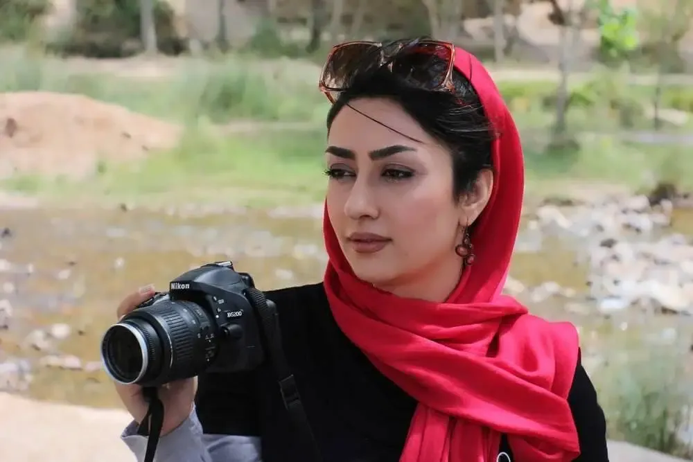 عکس برگ ریزون الهام طهموری!