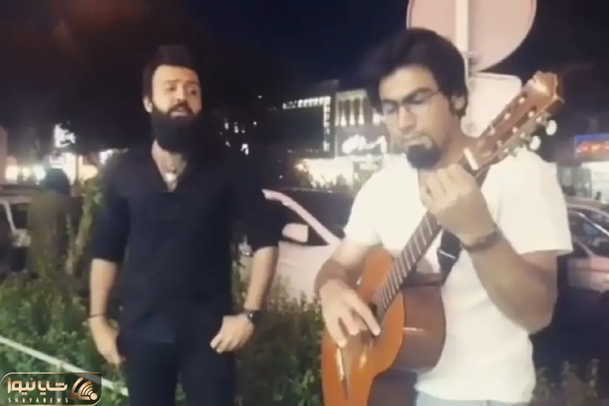 آواز خیابانی؛ ببینید آقای ریش بلند چه دلنواز آهنگ رضا صادقی عشقت نمیره از سرمو میخونه