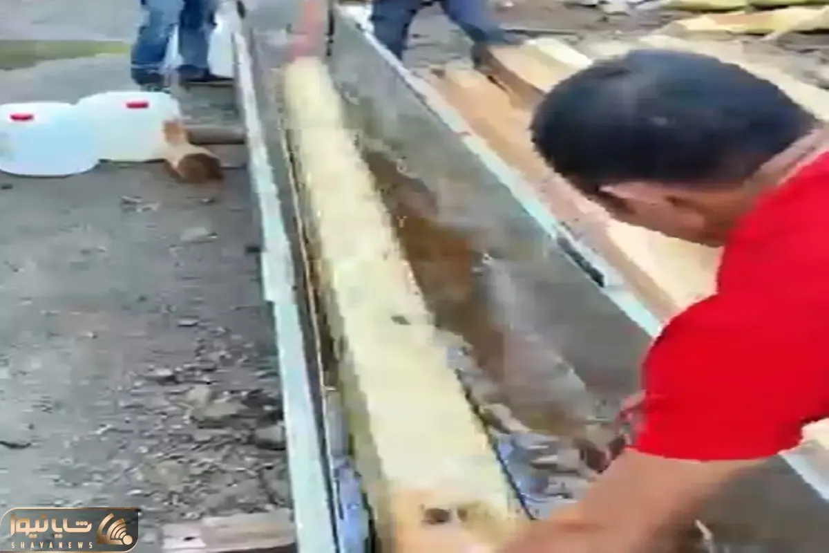 معماری خلاقانه؛ چوب رو میخوابونن تو گازوییل باهاش خونه میسازن 100سال عمر میکنه