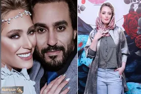 ازدواج و لواشک پوشی نگین معتضدی با دو متر گیس سیم تلفنی؛ کافه پر زرق و برق چی میگه!