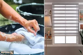 ترفندای خونگی شستن پرده زبرا؛ اینجوری رنگ و لعاب تازه به خونت بده و اتاقتو آفتابی کن!