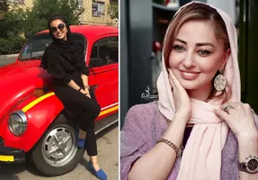 تیپ صورتی و کوتاه 