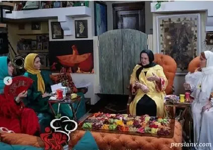 مریم امیر جلالی در شام ایرانی خبر ساز شد! فلور نظری: من گیاه خوارم