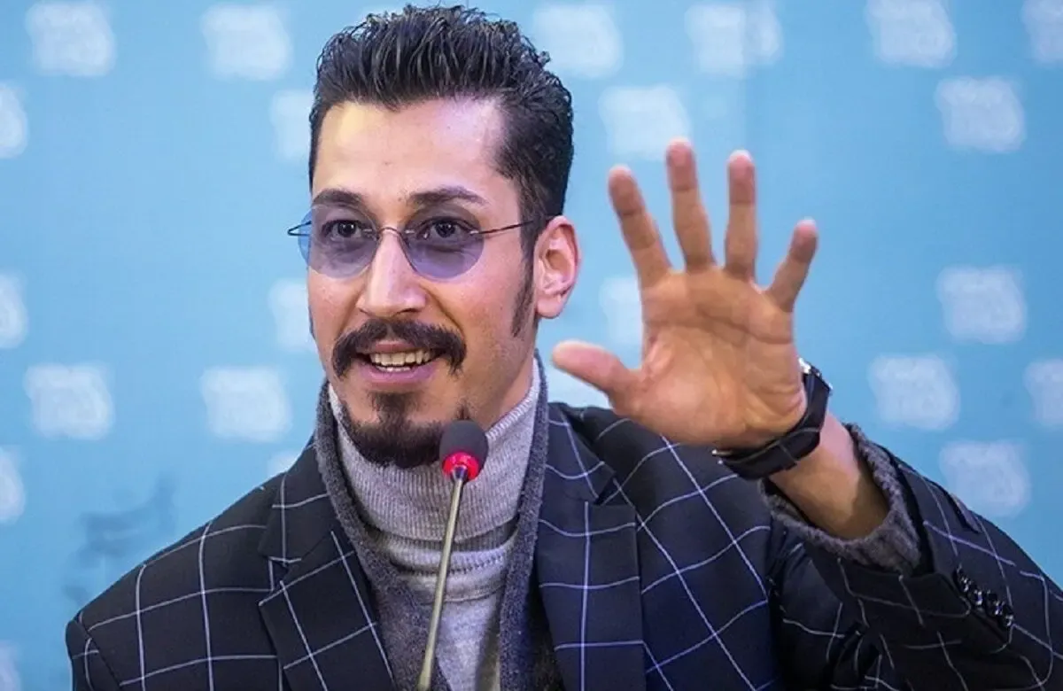 (عکس) تیپ عجیب و غریب بهرام افشاری