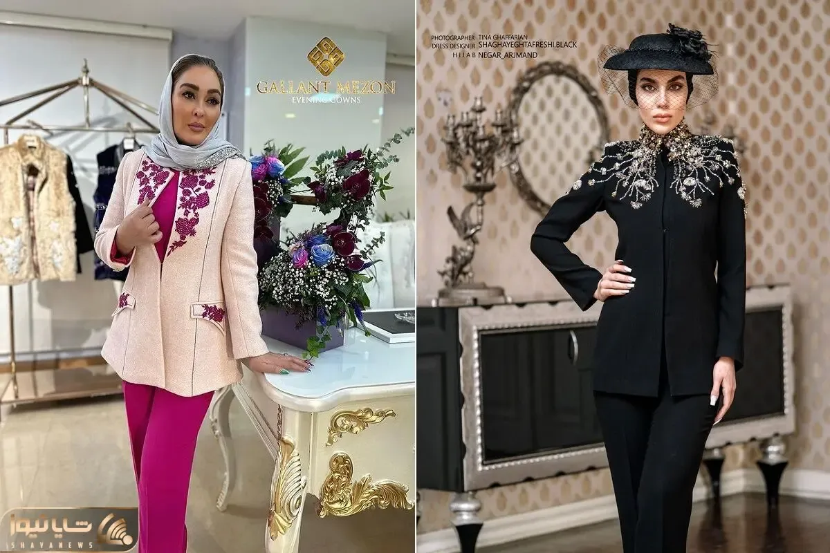 جدیدترین مدل های کت و شلوار مجلسی زنانه / امسال تو مهمونی ها لباسای باز دیگه مد نیستن