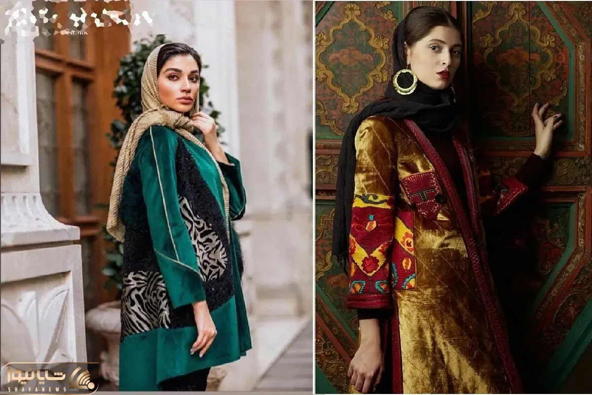 از پوشیدن مانتوهای چهارخونه پاییزه خسته شدی؟ با مانتو مخمل رنگ تازه ای به پاییز بده