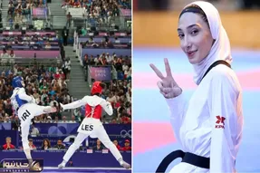 ساعت تکواندو مبینا نعمت زاده در نیمه نهایی و فینال المپیک چهارشنبه 17 مرداد