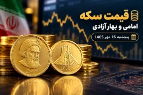 قیمت سکه امامی و سکه بهار آزادی امروز پنجشنبه 16 مهر 1405 / کاهش 2.4 میلیونی