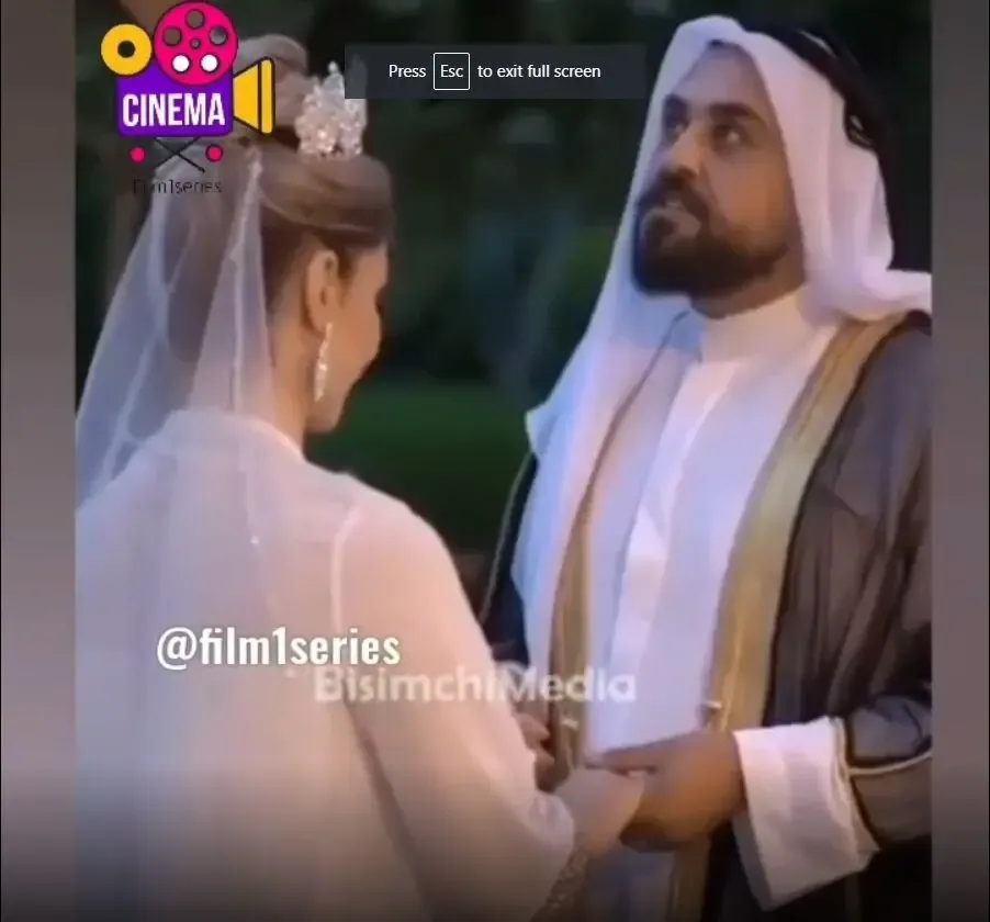 ویدیو وایرال شده تو اینستا؛ عقد با لباس عربی و خطبه آرایی!