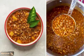 طرز تهیه عدسی؛ یه شام یا صبحونه عالی همراه با ترفندهای لعاب دار و خوشمزه شدنش