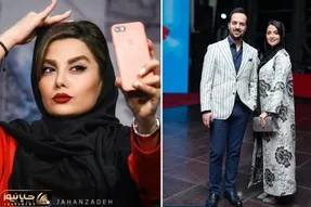 زنِ احمد مهرانفر با فیس اروپاییش شده خوشگلِ خاورمیانه؛ لباتو چرا قیر مالیدی؟!