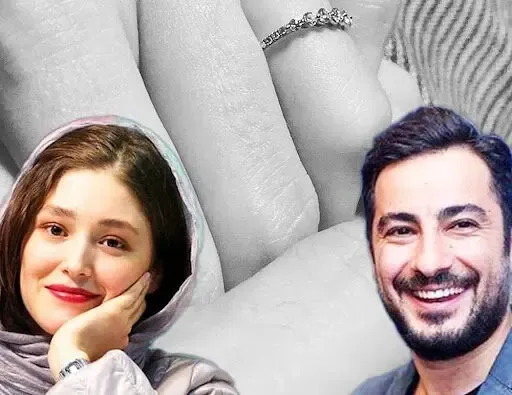 عکس پلنگی فرشته حسینی و نوید محمد زاده زیر پتو!