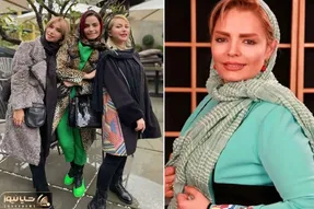 استایل گشت لازم سپیده خداوردی که شلوارش تا یقه رفته؛ همرووو قیلی ویلی انداخت!