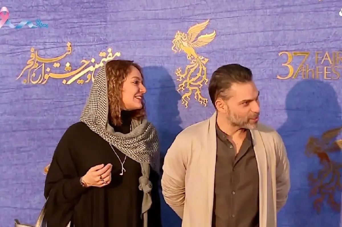 (عکس) وقتی مهناز افشار از دست پیمان معادی ریسه رفت!