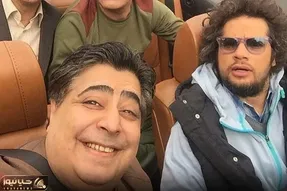آواز شاد؛ علی صادقی رو اغفال کردن بردن خز پارتی یه ادا اصولی درمیاره با آهنگ میمونی