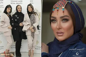 زیر و زبر شدن الهام حمیدی چِفت آرایشگر ژیگول بُردش تو مرکز توجهات؛ لنزَ باخ!