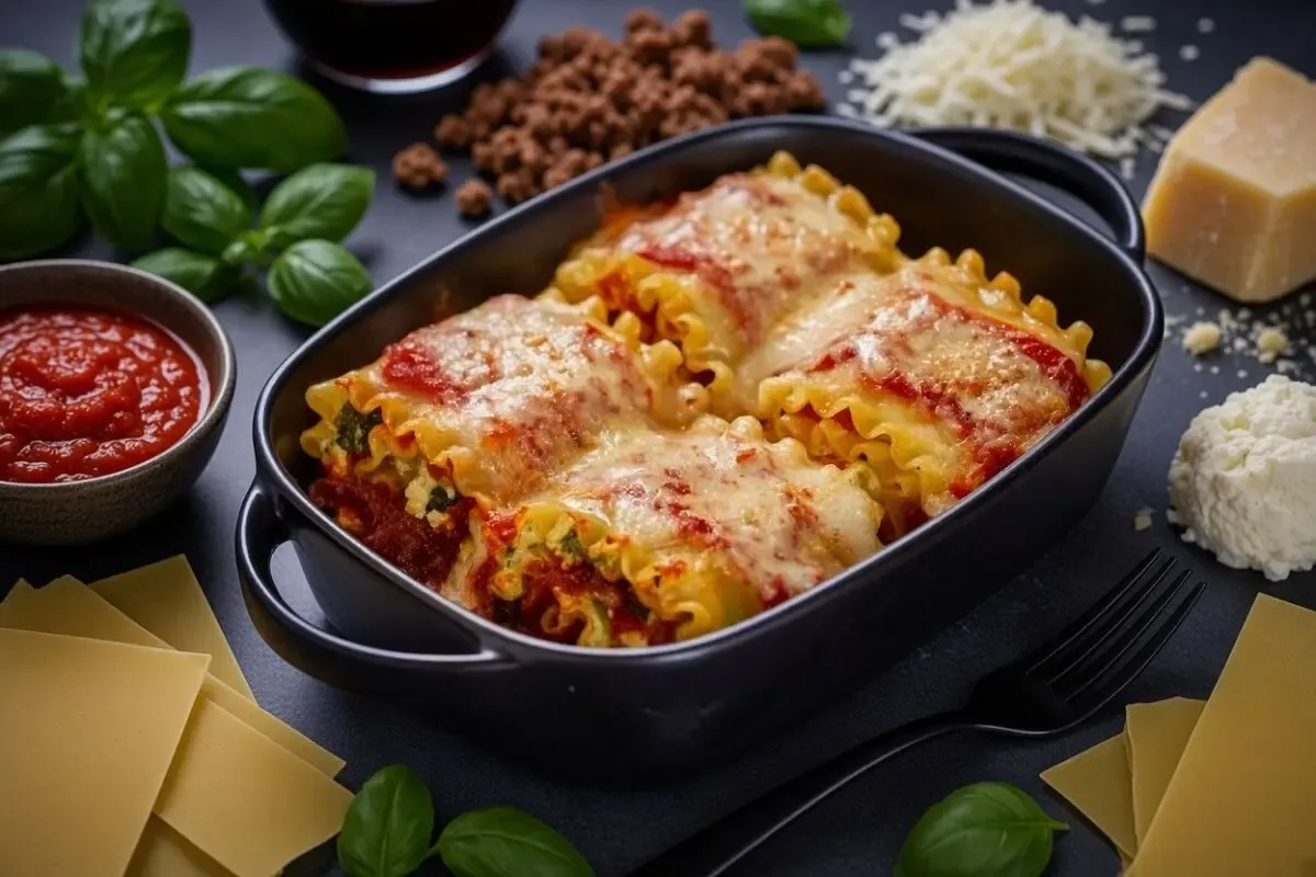طرز تهیه لازانیا رولی؛ دستور پخت آسان و مرحله به مرحله