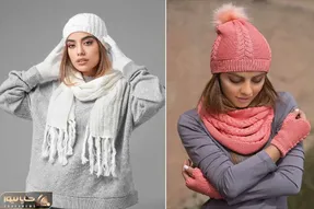 بلدی با اکسسوری های زمستون جذابیت خلق کنی؟ به جای روسری، کلاه و شال گردن و امتحان کن!
