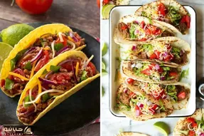 طرز تهیه تاکو گوشت مکزیکی / یه غذای سریع و راحت که خیلی خوشمزه ست