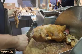 کباب سگ؛ پوست سگ سفید نازنازی و کز داد انداخت تو قابلمه بپزه میلیاردی بفروشه