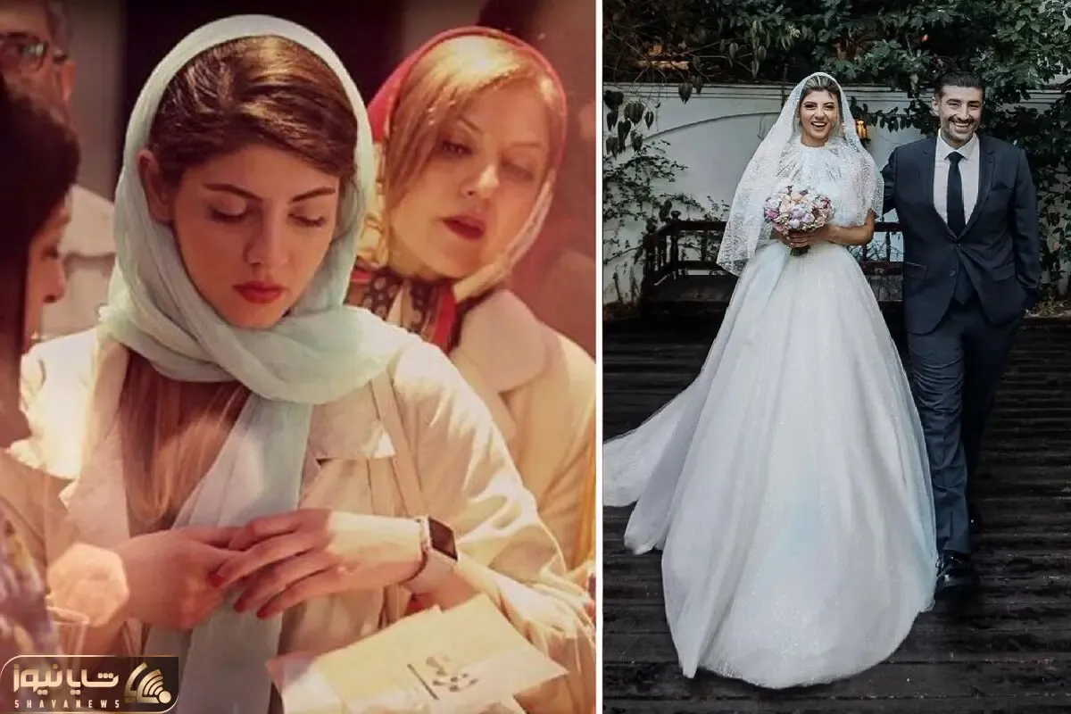 خط چشم قهار و قرررمز مهسا طهماسبی جهت خاص بازی؛ عجیبن غریبا همسرش انگار از بهشت اومده!