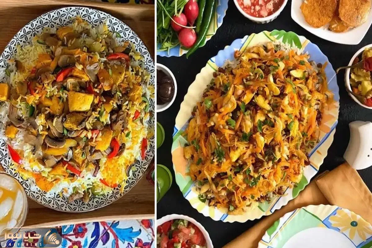 طرز تهیه پلو مخلوط خوشمزه با مرغ / طعم و مزه این قاطی پلو حرف نداره