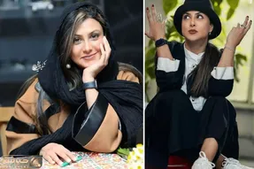 بیوگرافی آزاده صمدی و استایل خصوصی اش در اکران خصوصی / با آهنگ مودی گوشش رو ناز کرد