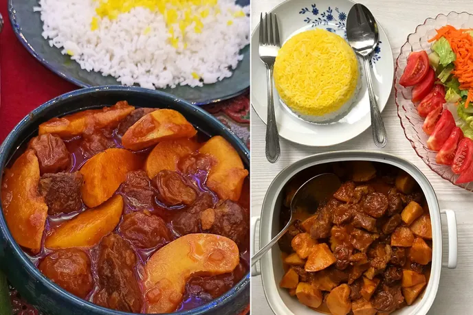 طرز تهیه خورشت به آلوی مجلسی؛ ترفند های لعاب دار شدنش