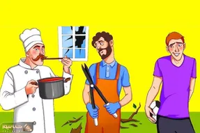 بازی فکری؛ اگه سمت هوش برتر رو داری بگو کدوم از این ورپرده ها شیشه رو شکسته؟