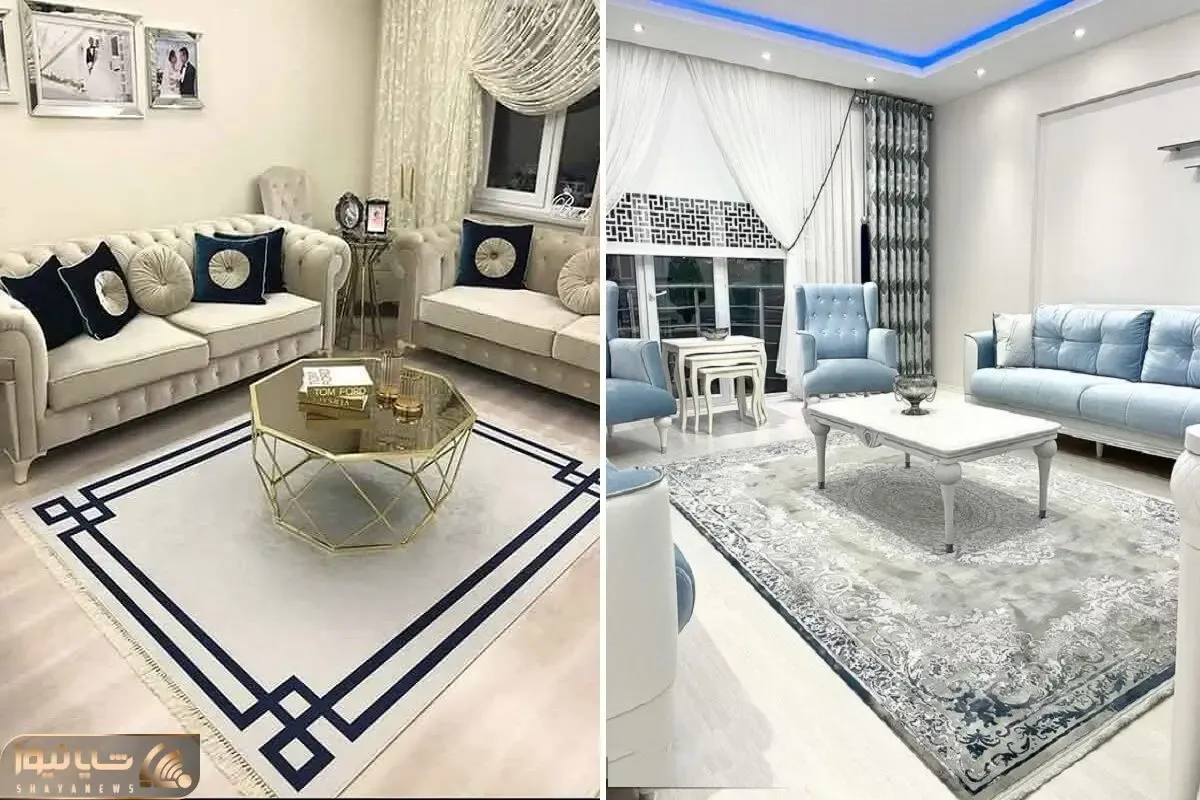 فرش های شیک و جدید / برو هر چی فرش از زمان مامان بزرگت هست بیار بنداز الان کهنه مده