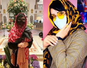 (عکس) سِت تمام زرد فلور نظری در جزیره کیش