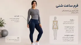 راز فرم ساعت شنی چیست؟ آشنایی با روش‌های محبوب فرم‌دهی باسن