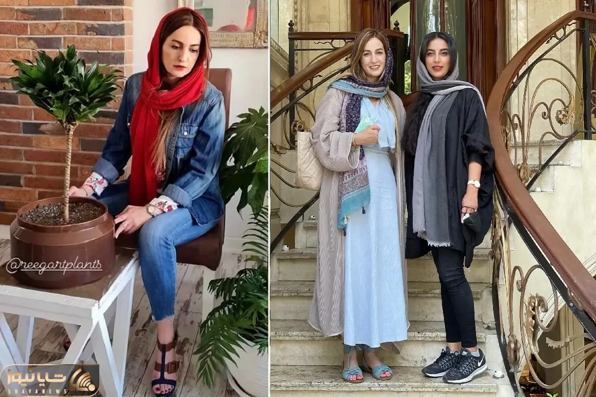 وقتی خواهر شقایق دهقان کپشه ولی یه رنگ دیگه؛ خانم با سفره خونشون چه مانتو شیکولی ساخت!