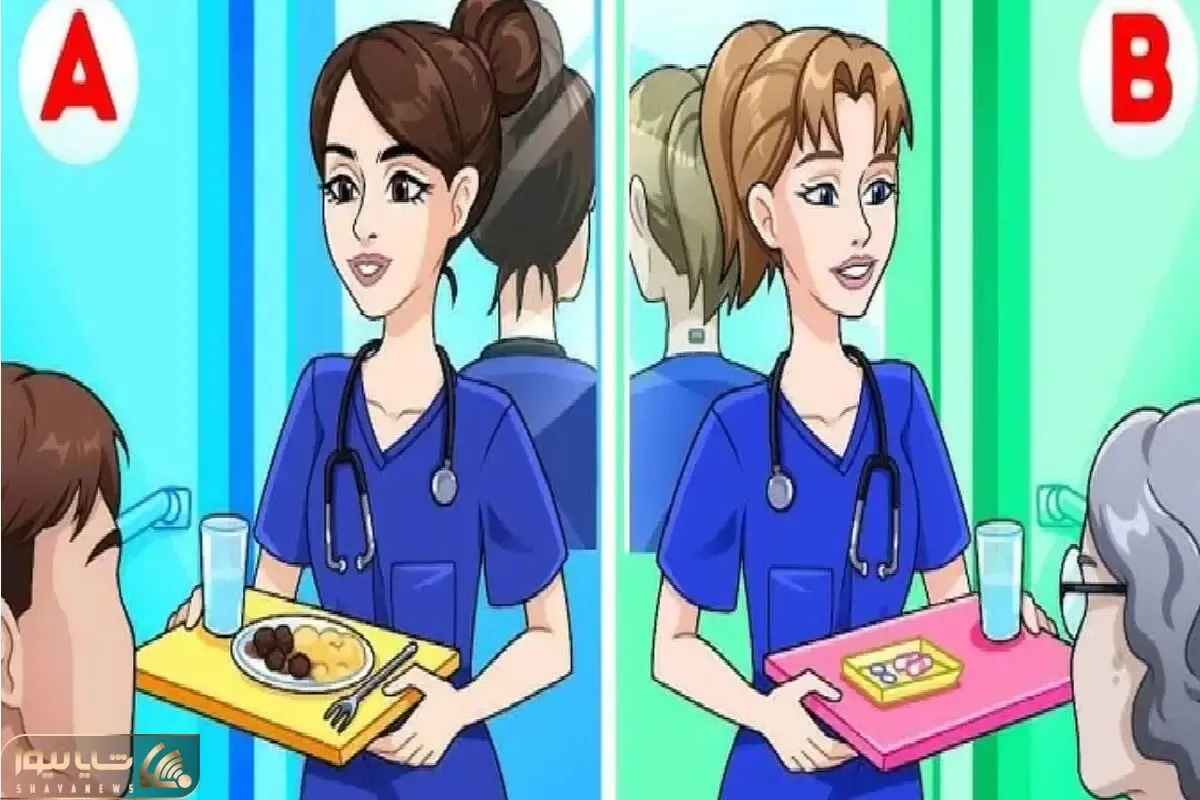 بازی فکری؛ اگه با هوشت همه رو ذله کردی بگو کدوم خانم پرستار موجه انسان نیست و ربات