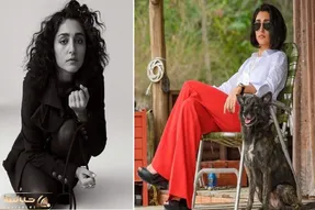 گشیفته فراهانی با رُخ شرقیش چشمارو به خودش دوخت+ فیگور جذاب و زمین در هوای خانوم!