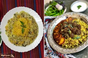 طرز تهیه ریحان پلو با گوشت چرخ کرده / یه قاطی پلوی همه چی تموم که مزه بهشت میده