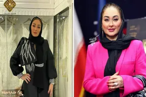 الهام حمیدی با این عکس جذاب ثابت کرد به سنش تافت زده و قصد پیری ندارد / عینک مارکش رو