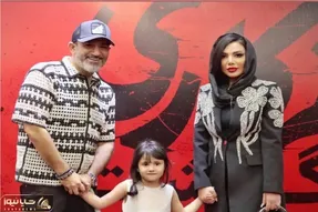 سکانس عجیب: رخت عزای هانا غفوریان در خاکسپاری پدرش!