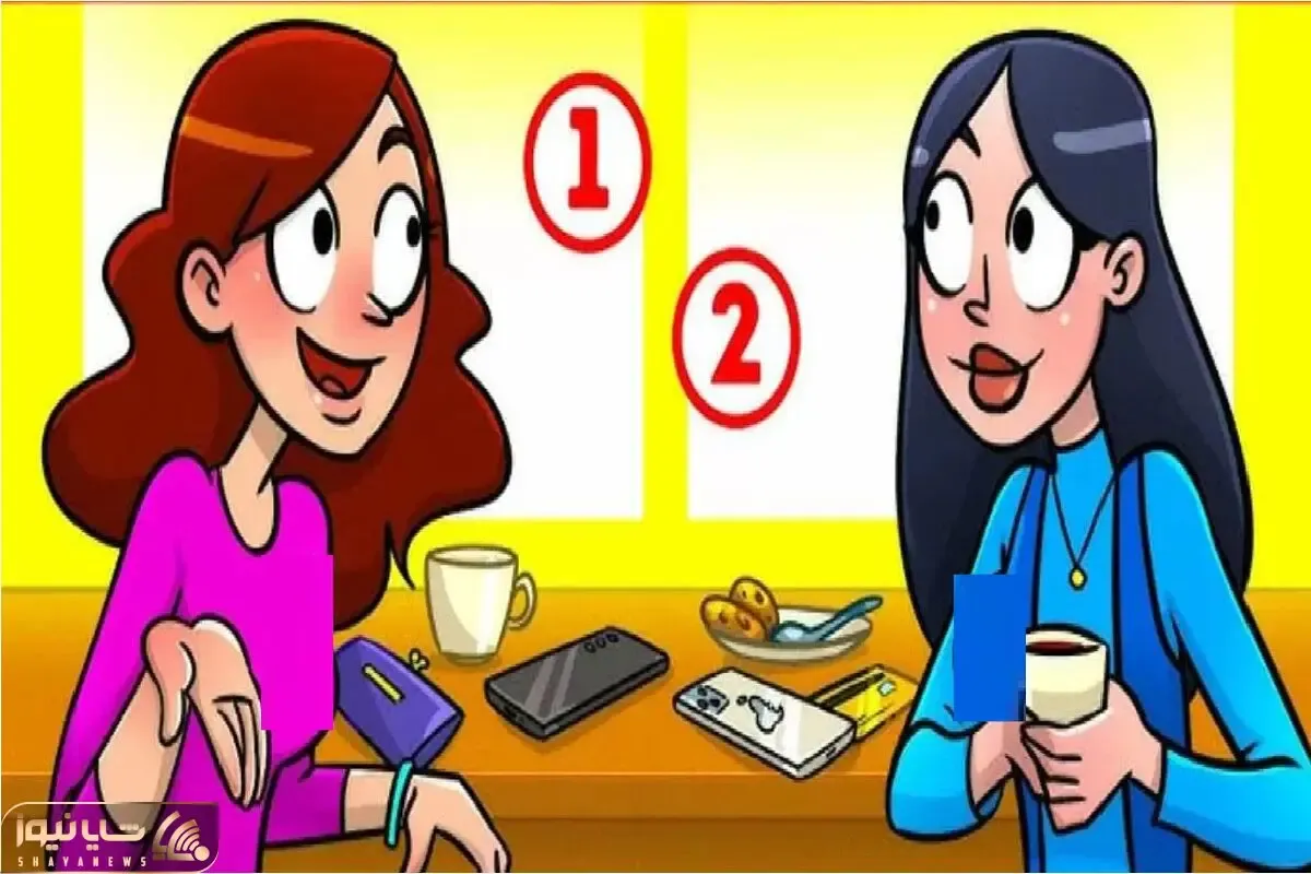 بازی فکری؛ اگه با هوشت همه رو ذله مله کردی بگو کدوم خانم تو کافه فقیر و سیس پولدارا