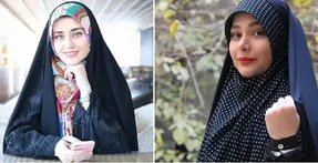چجوری میشه هم چادری بود هم خوشتیپ و جذاب؛ آرایش کنید اما تند و غلیظ نه!!