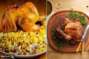 طرز تهیه مرغ شکم پر واسه وقتی که مهمونای عزیزی داری / میز شام رو لاکچری و جذاب کن